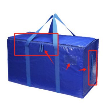 Organize Your Family or Dorm with Labeled Bags — Sort Seasonal Clothes, Bedding, Kids’ Toys, and Other Items, Each Clearly Marked with a Name