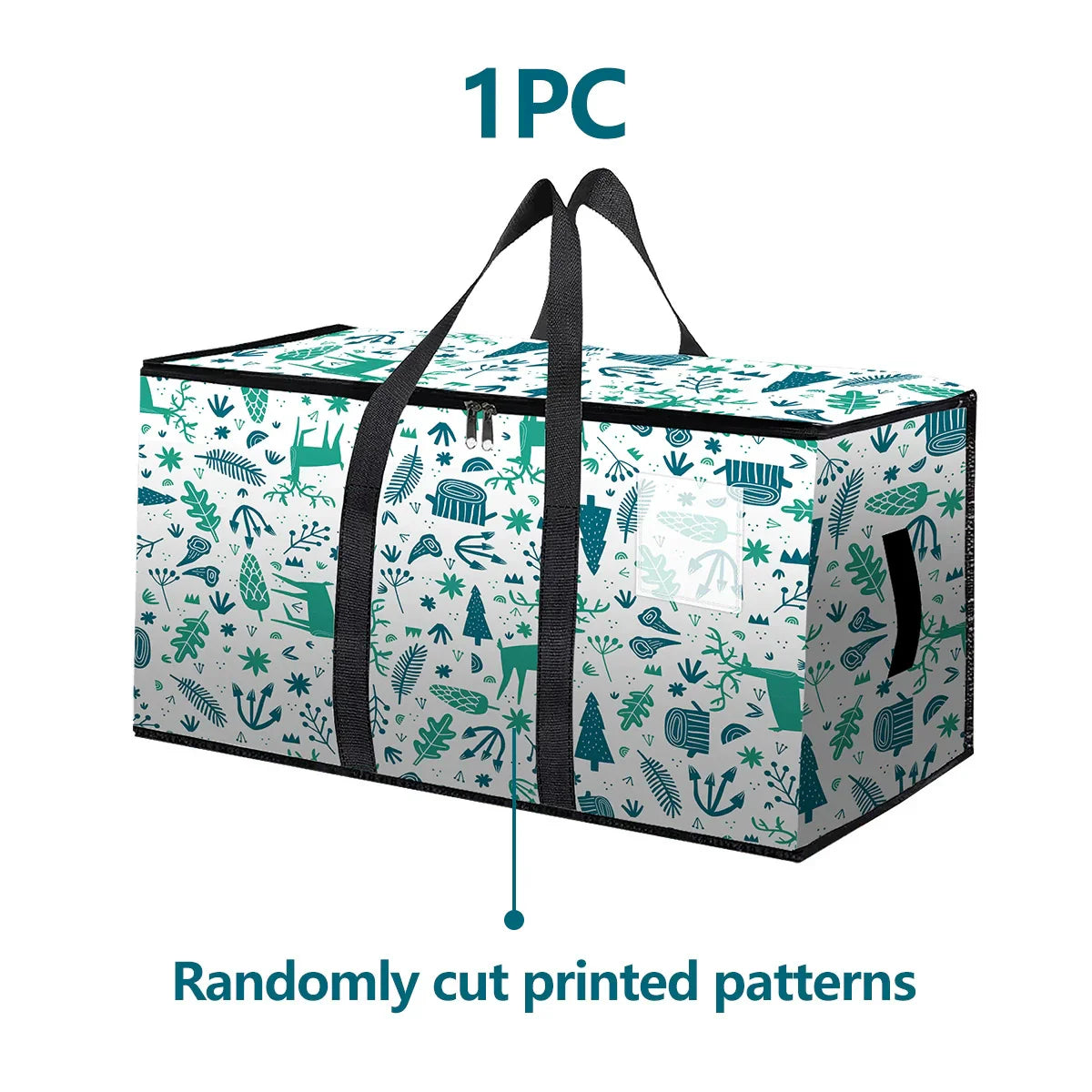 Organize Your Family or Dorm with Labeled Bags — Sort Seasonal Clothes, Bedding, Kids’ Toys, and Other Items, Each Clearly Marked with a Name