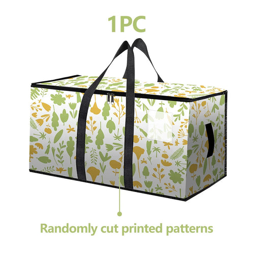 Organize Your Family or Dorm with Labeled Bags — Sort Seasonal Clothes, Bedding, Kids’ Toys, and Other Items, Each Clearly Marked with a Name